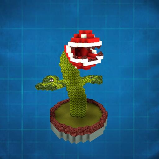 "plant" Pflanze 3D "supper Mario"