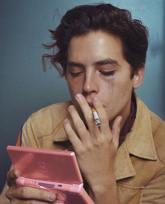 cole sprouse call her daddy cigarette Steam Community :: :: cole sprouse smoking a cigarette while playing  nintendo and crying his makeup off