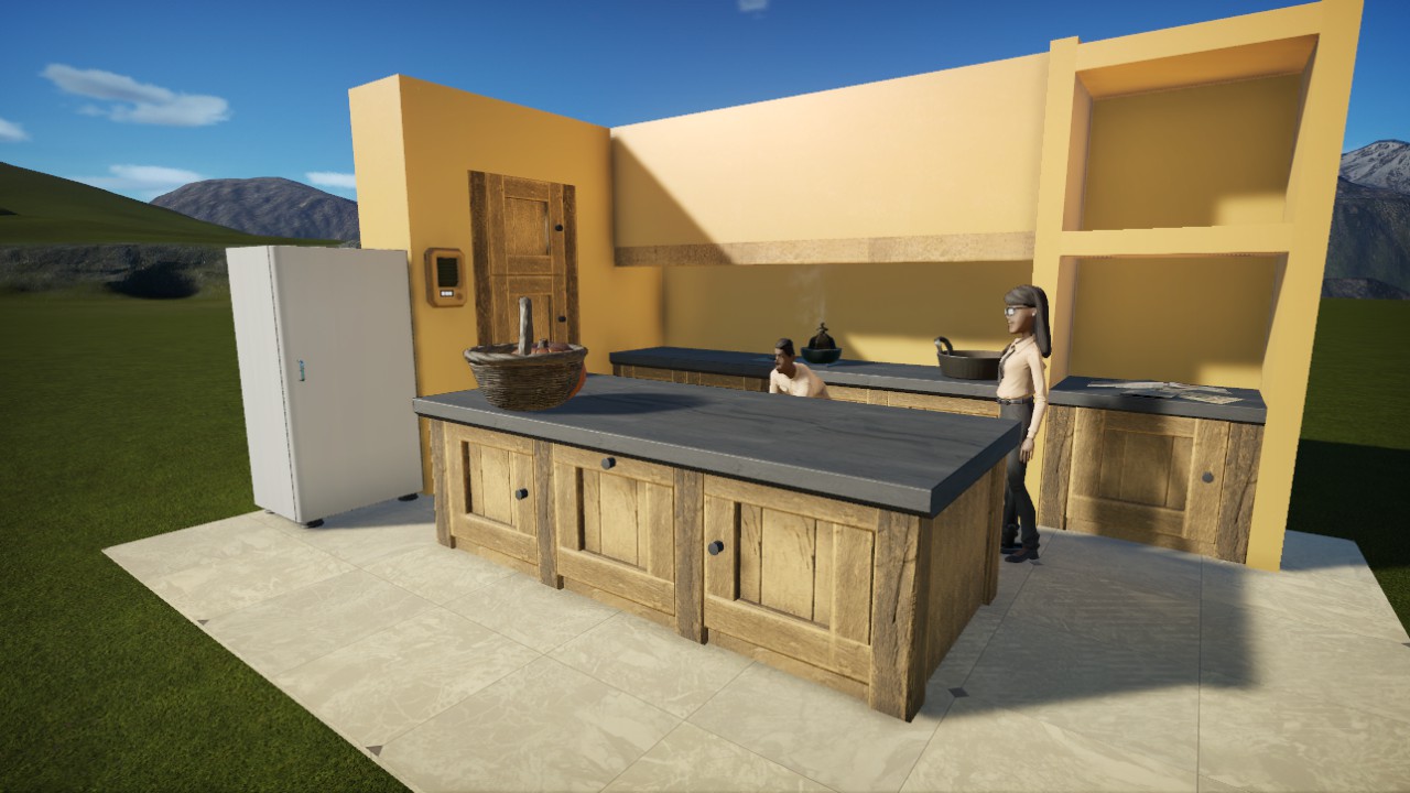Kitchen Cook Island II