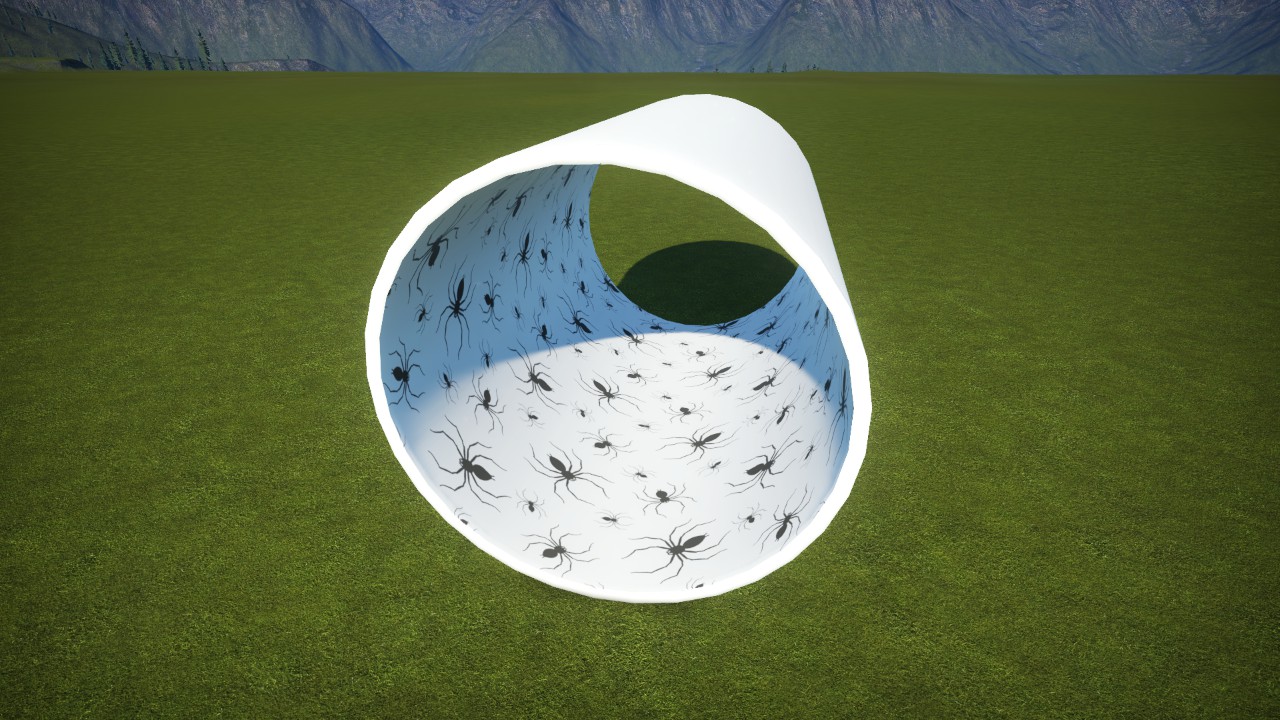 Rotating Tunnel - Spiders