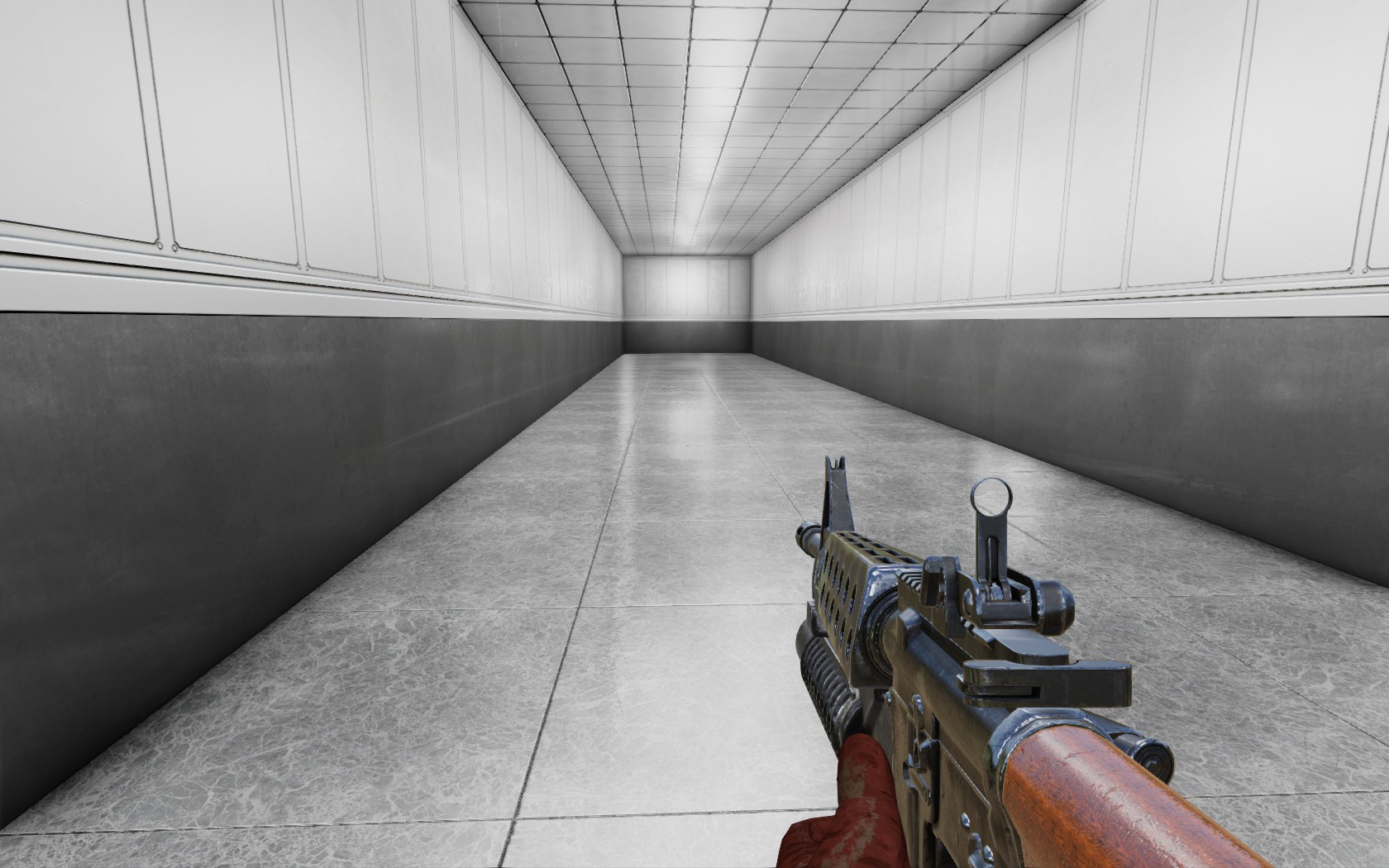 M16 M203 Wood Furniture