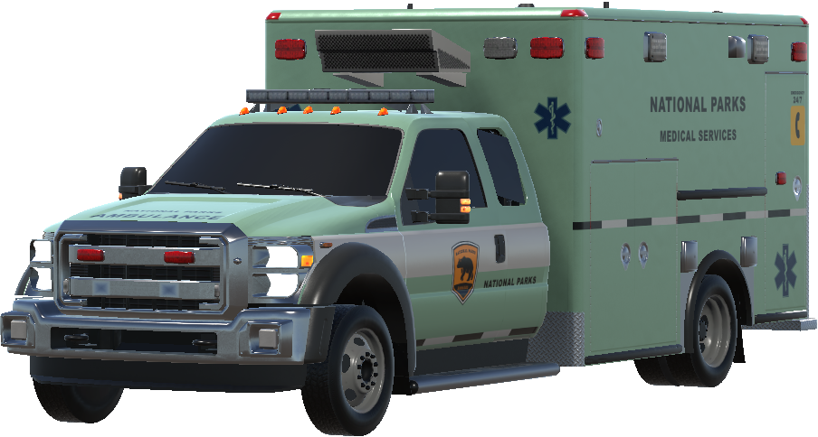 National Parks Medical Services - Ambulance (Fictional) preview