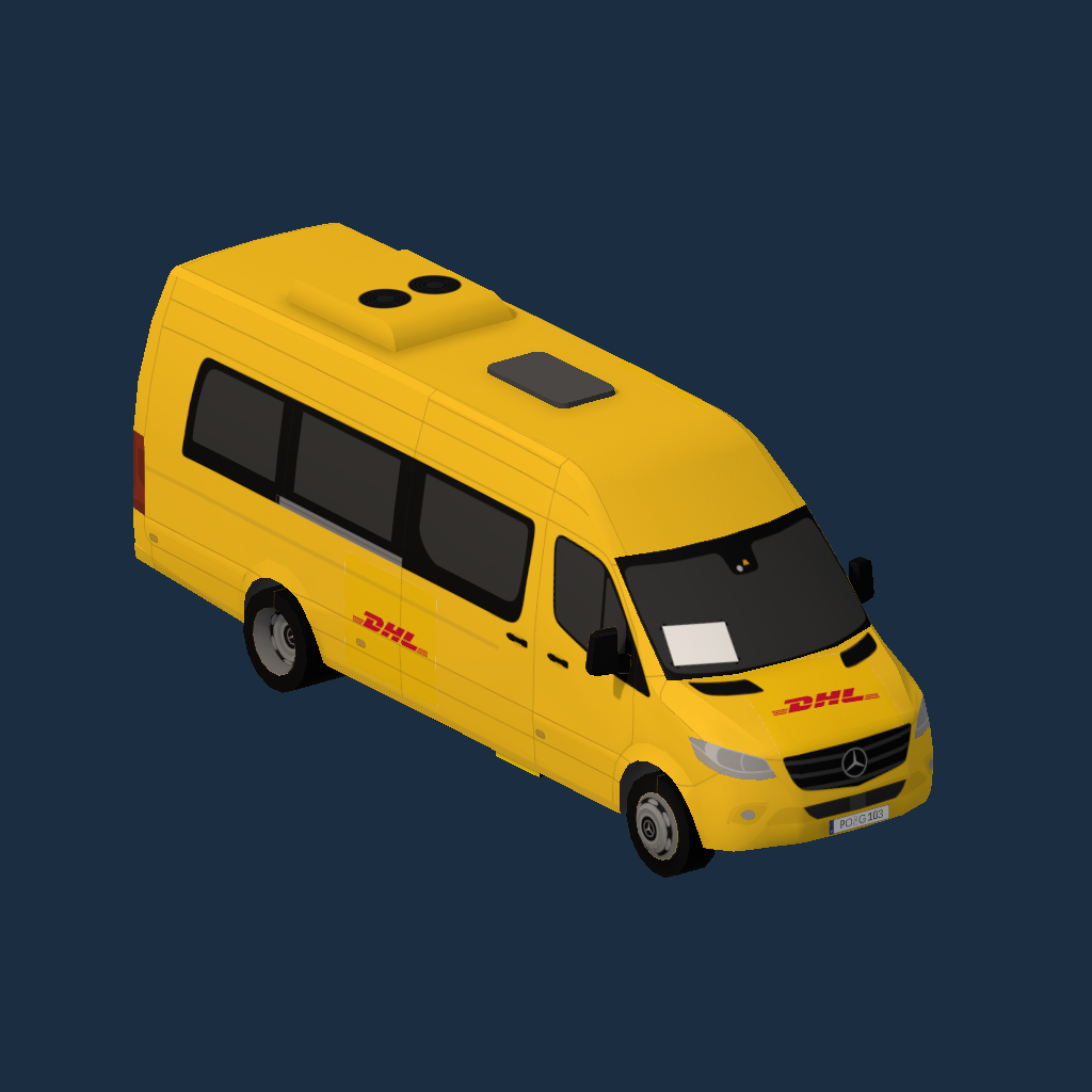 Mercedes Sprinter Transfer, 45 DHL