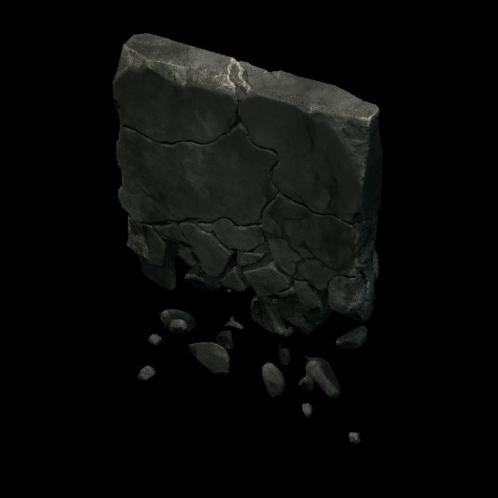 Dark Stone Overhang B