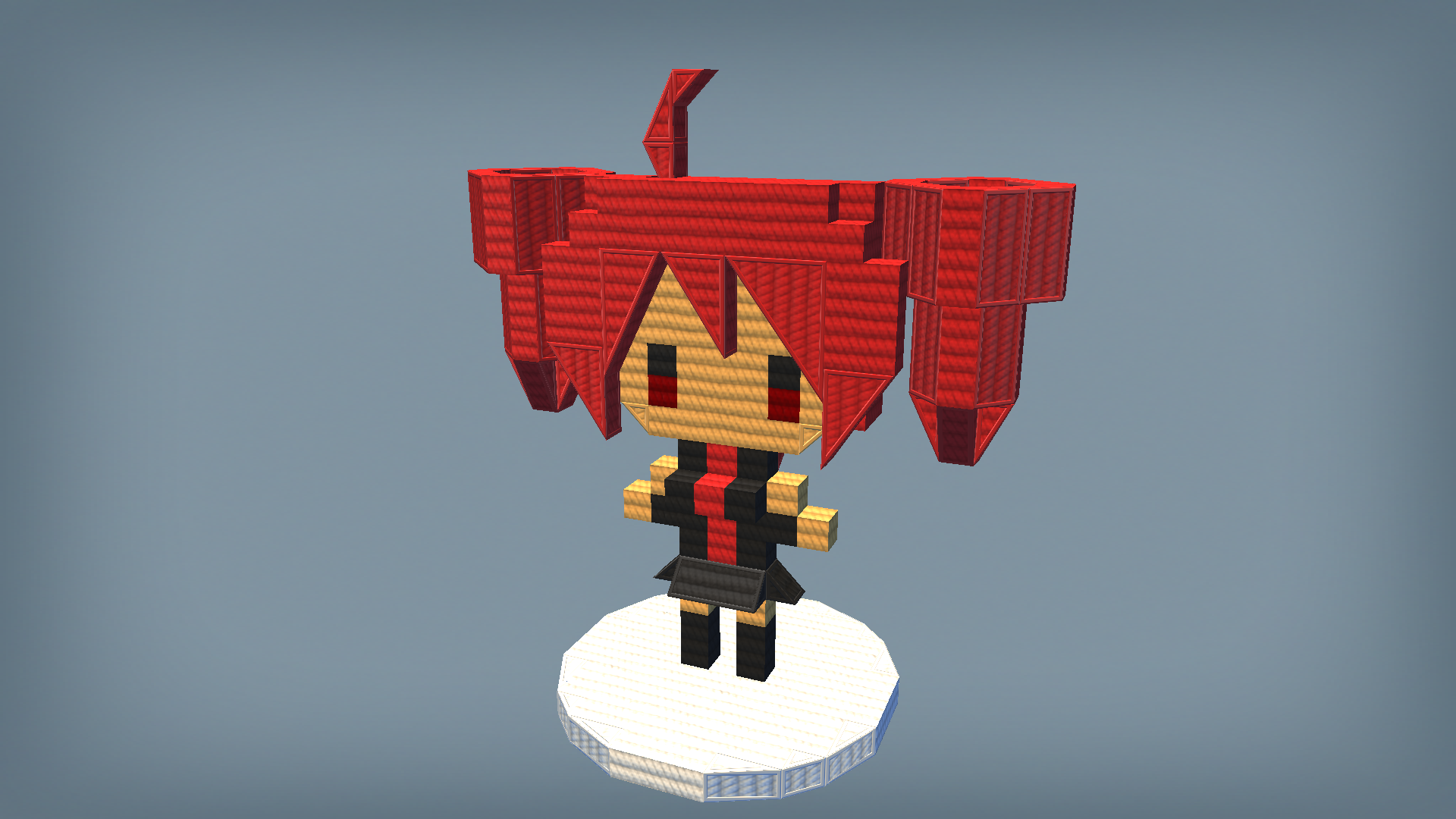 Lightweight Kasane Teto 3d (Utauloid)