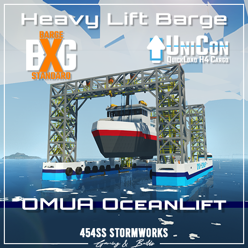 OMUA OceanLift Heavy Salvage Barge (BGx Standard)