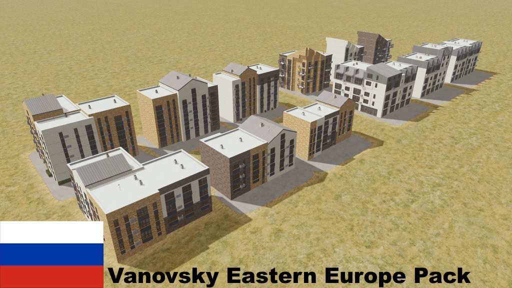 [RICO] Vanovsky Eastern Europe Pack - Modular Medium Density Residential Buildings 1