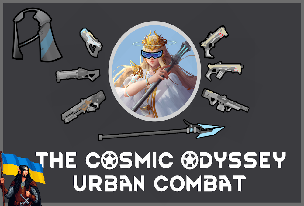 The Cosmic Odyssey - Urban Combat UA mod preview for RimWorld