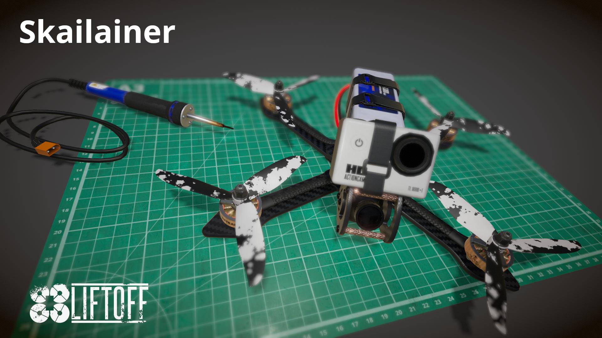 Skailainer the Race Practice Drone