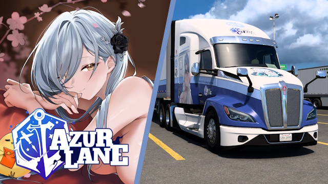 Kenworth T680 2022 PRAN Chang Wu (In Full Glory, Spring's Branch Blooms) - Azur Lane [Combo Skin]
