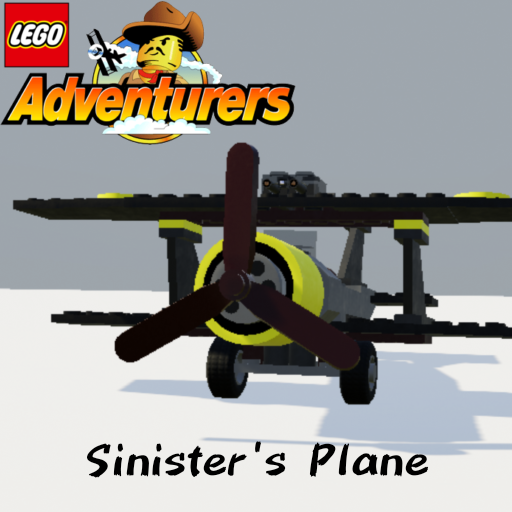 LEGO® Adventurers™ Sinister's Biplane 7417
