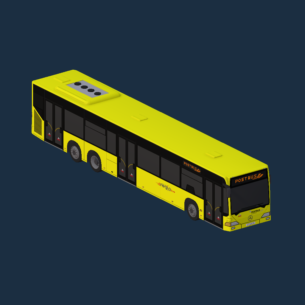 VVT Postbus - MB Citaro L - regiobus Grundlack