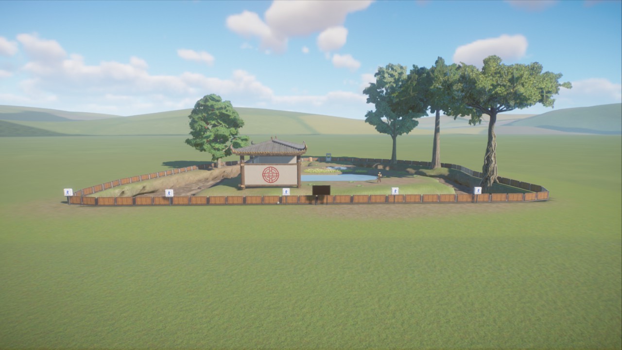 Detailed Nilgai Habitat