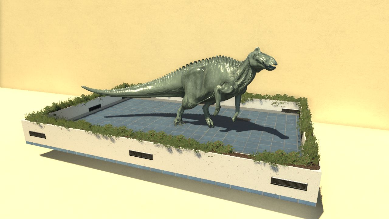 Dinoland USA Statue