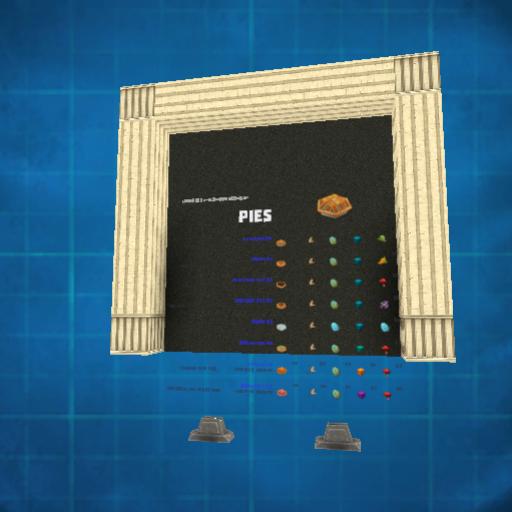 [2G] Recipe Board for Pies