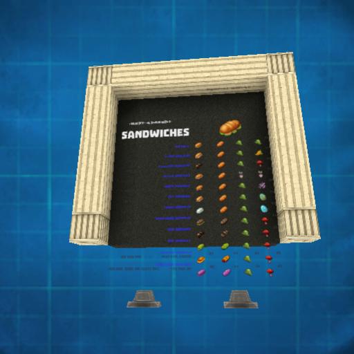[2G] Recipe Board for Sandwiches