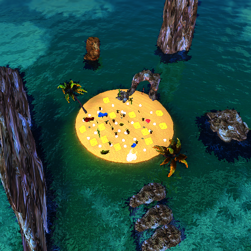HELP-ISLAND / HILFS-INSEL