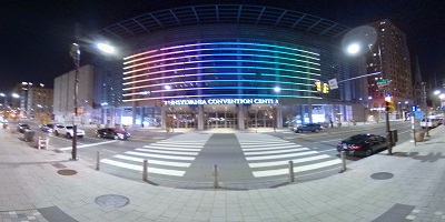 Night Pennsylvania Convention Center