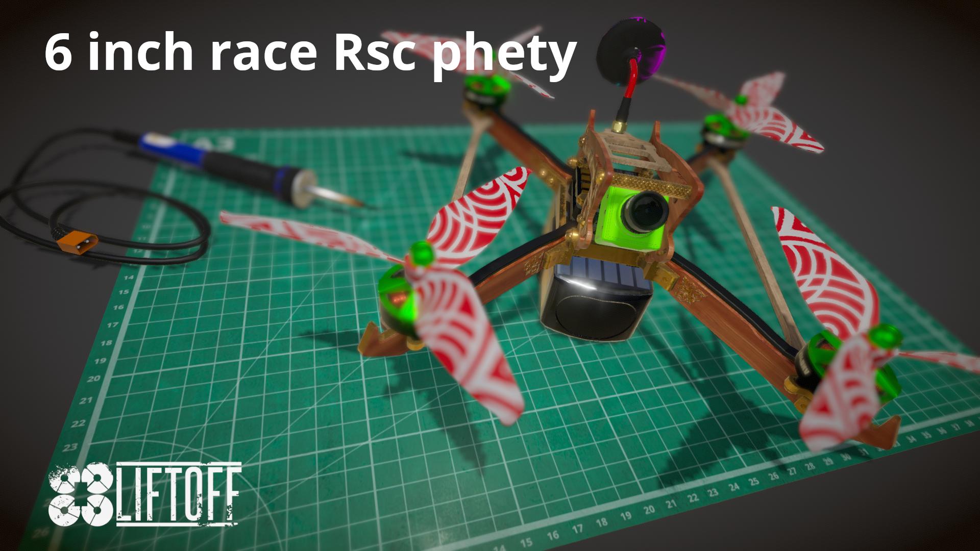  6 inch race Rsc phety