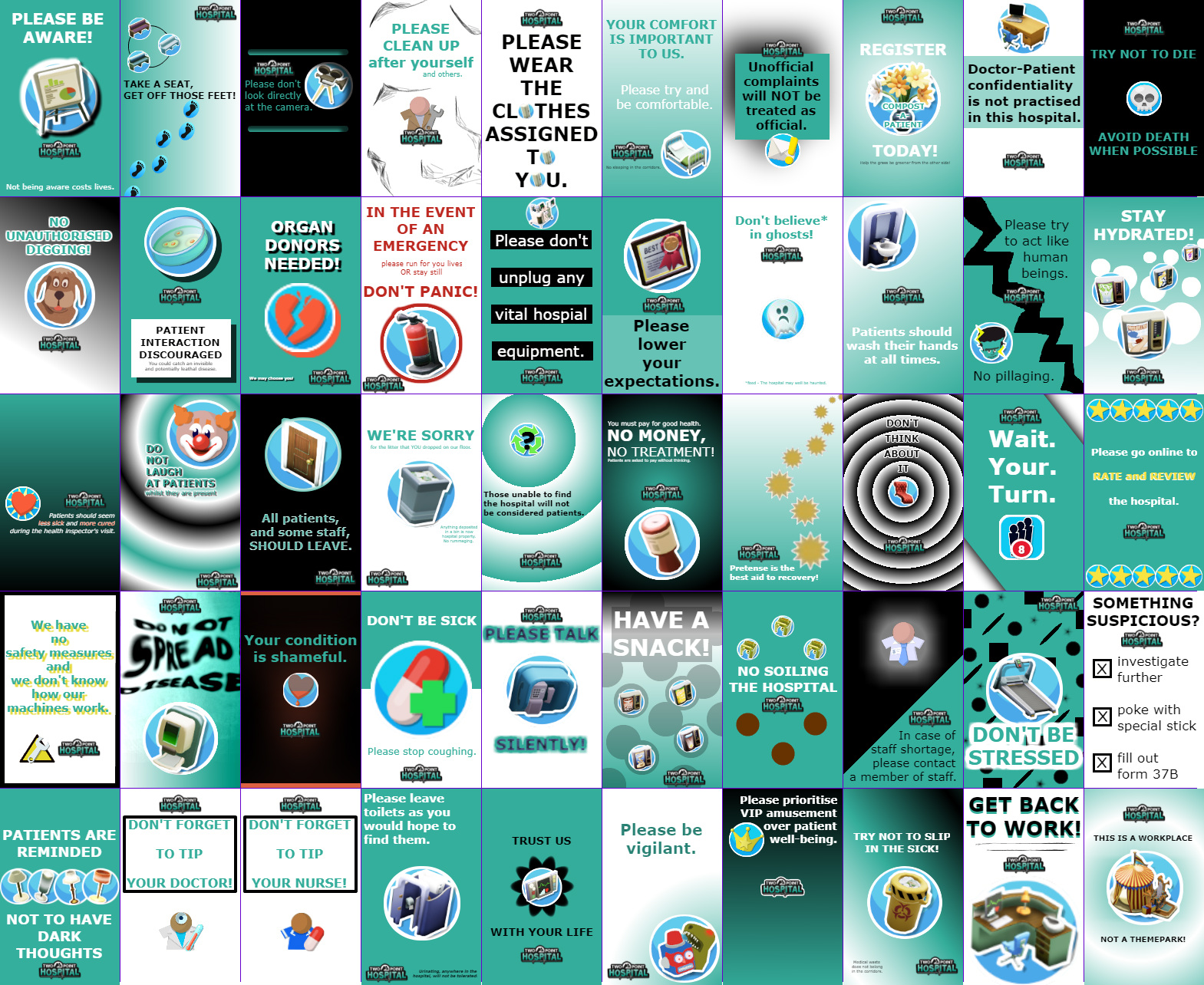 Informational Poster Pack