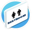 Restroom Sign