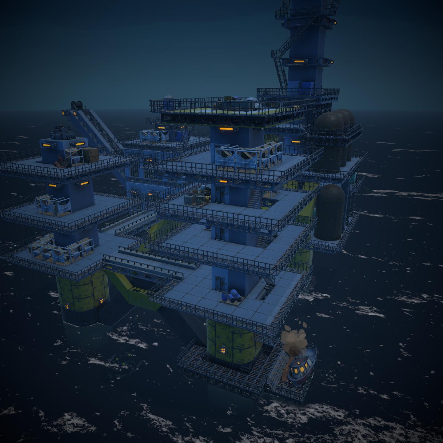 Oil Rig (Cleaned Up)