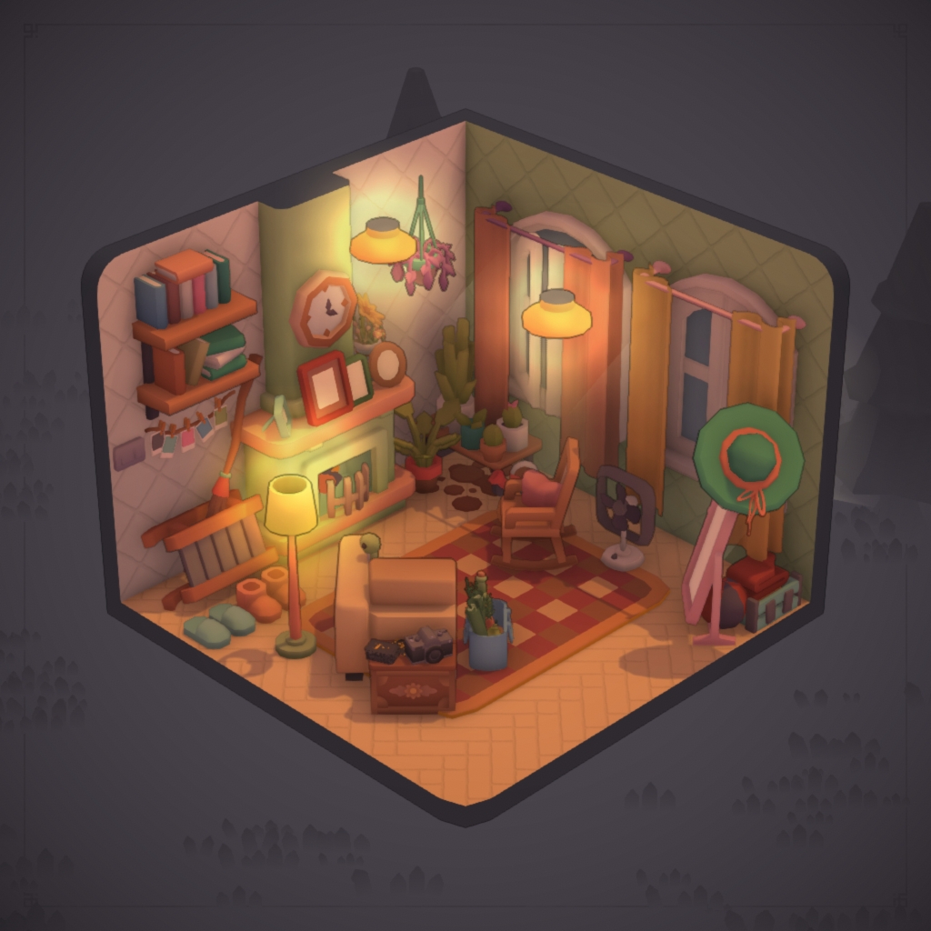 Warm Living Room