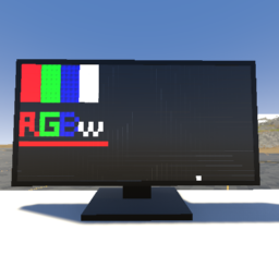 Working RGBW Screen Medium Finished No Weld