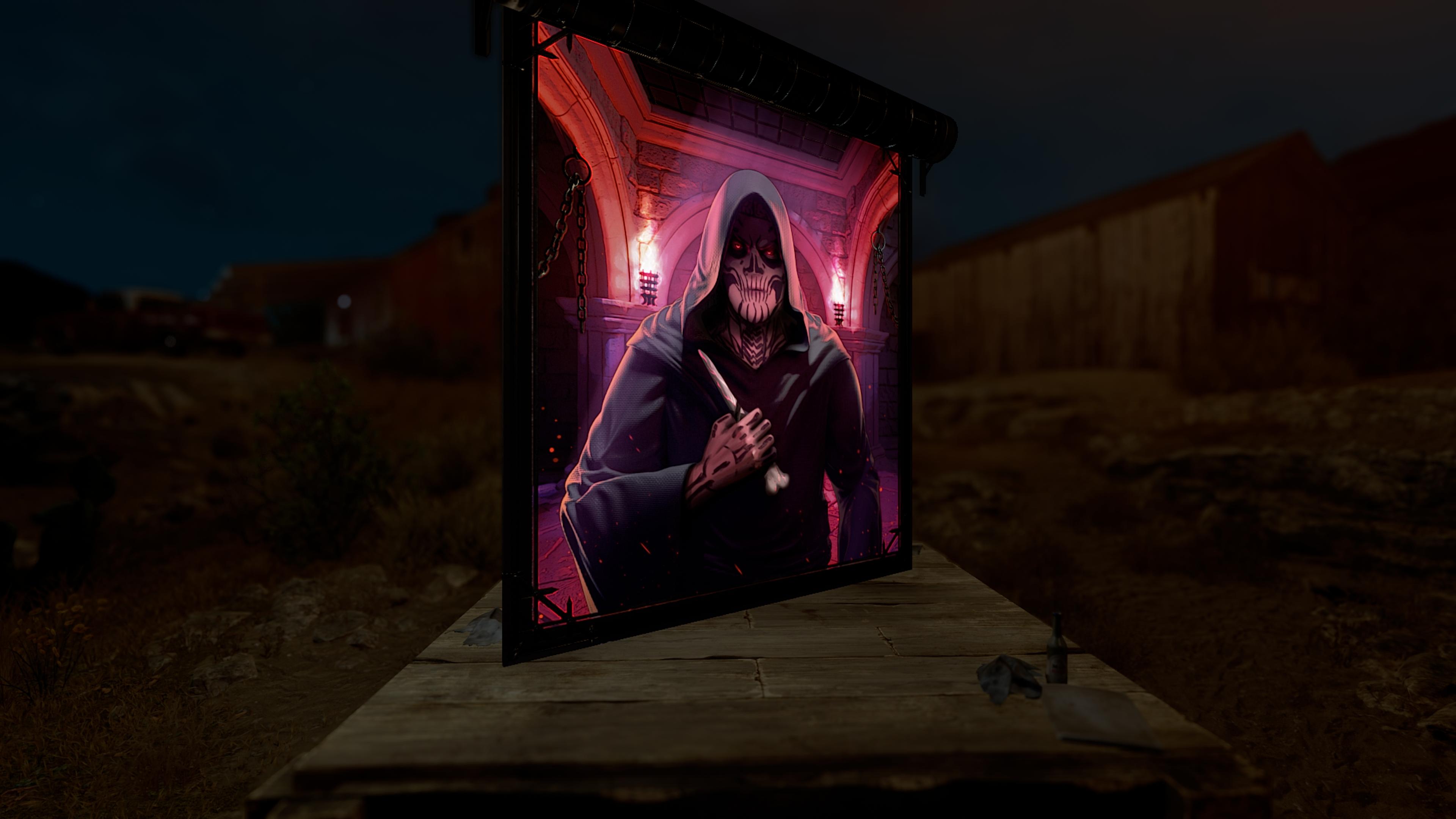 Bone Cultists Garage Door thumbnail 11