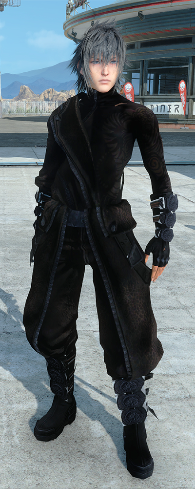Blade and Soul - Black Tiger - Noctis Outfit (Alpha)