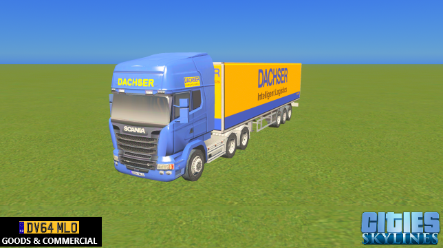 DV- Scania R Streamline Dachser goods