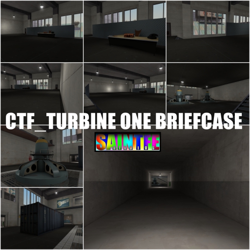 CTF_TURBINE ONE BRIEFCASE – Team Fortress 2 Mod