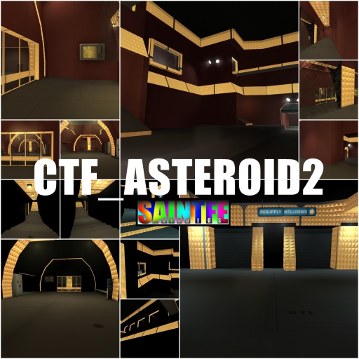 ctf_asteroid2 – Team Fortress 2 Mod