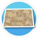 Steinboden beige