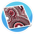 Deep Red Rug