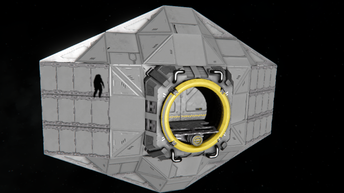 Modular Stations Port cover w/ AQD Large Connector