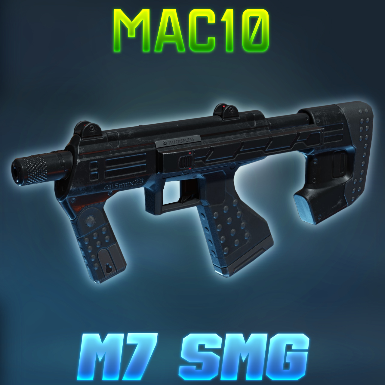 [MAC10] Halo 3: M7 Caseless SMG