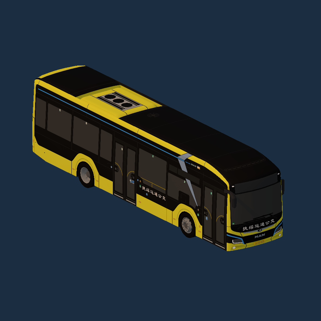Fusui Yuntong Bus [LE](MAN Lion's City 12E by _T_B_N_)