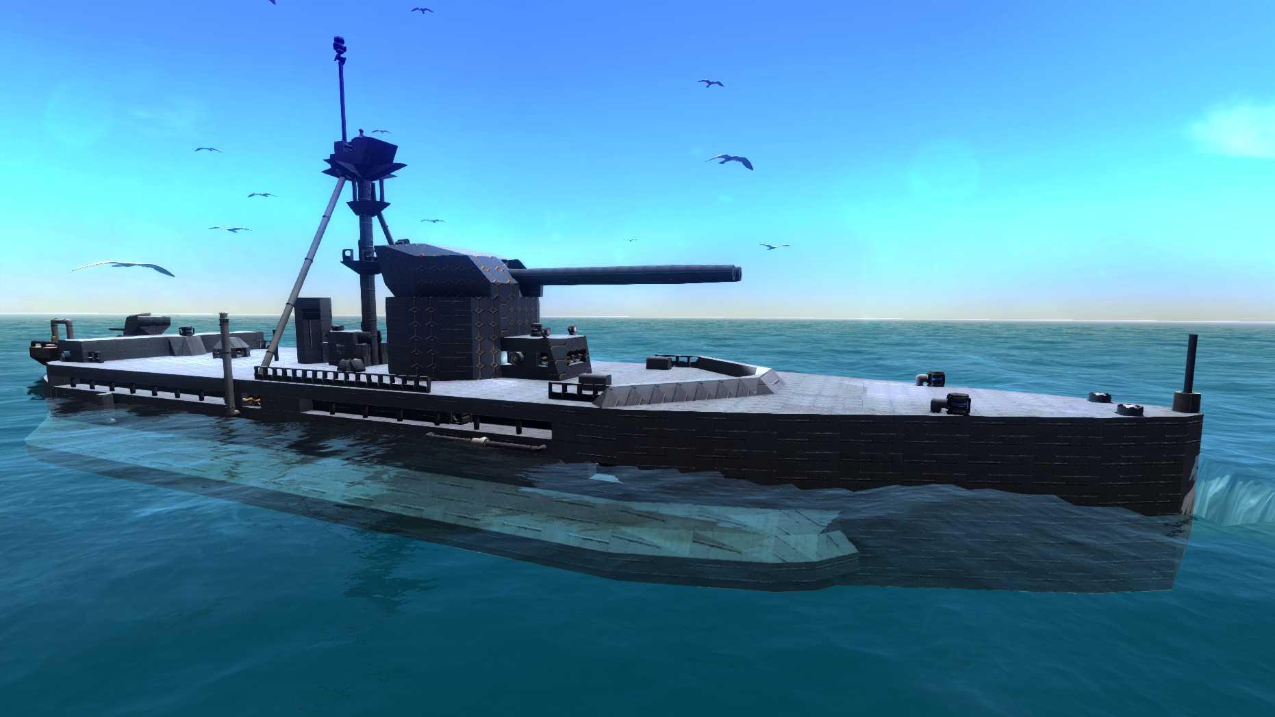 Scale Replica of the HMS Marshall Ney