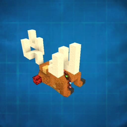 [2G] Flying Rudolph The Red Nosed Reindeer (simple & basic)