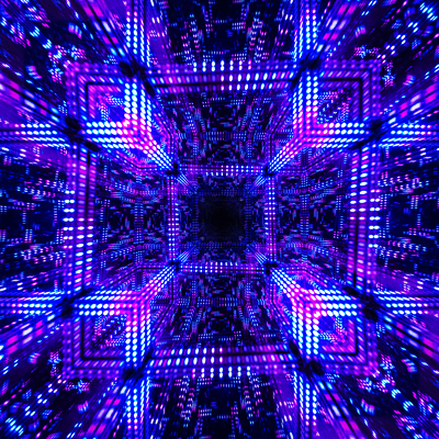Hypercube Meditation Space