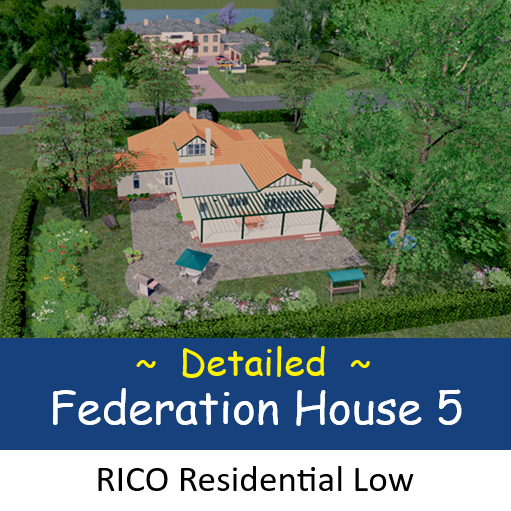 Detailed "Federation House 5"