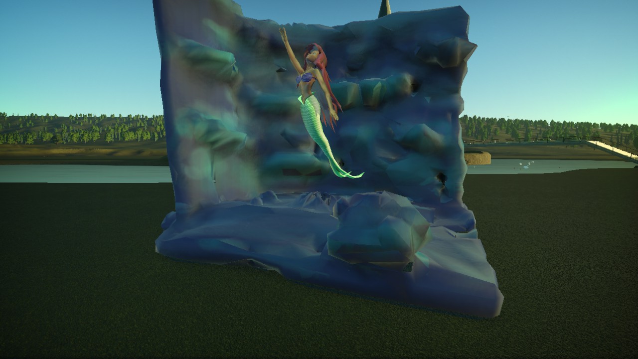Underwater Cave Diorama