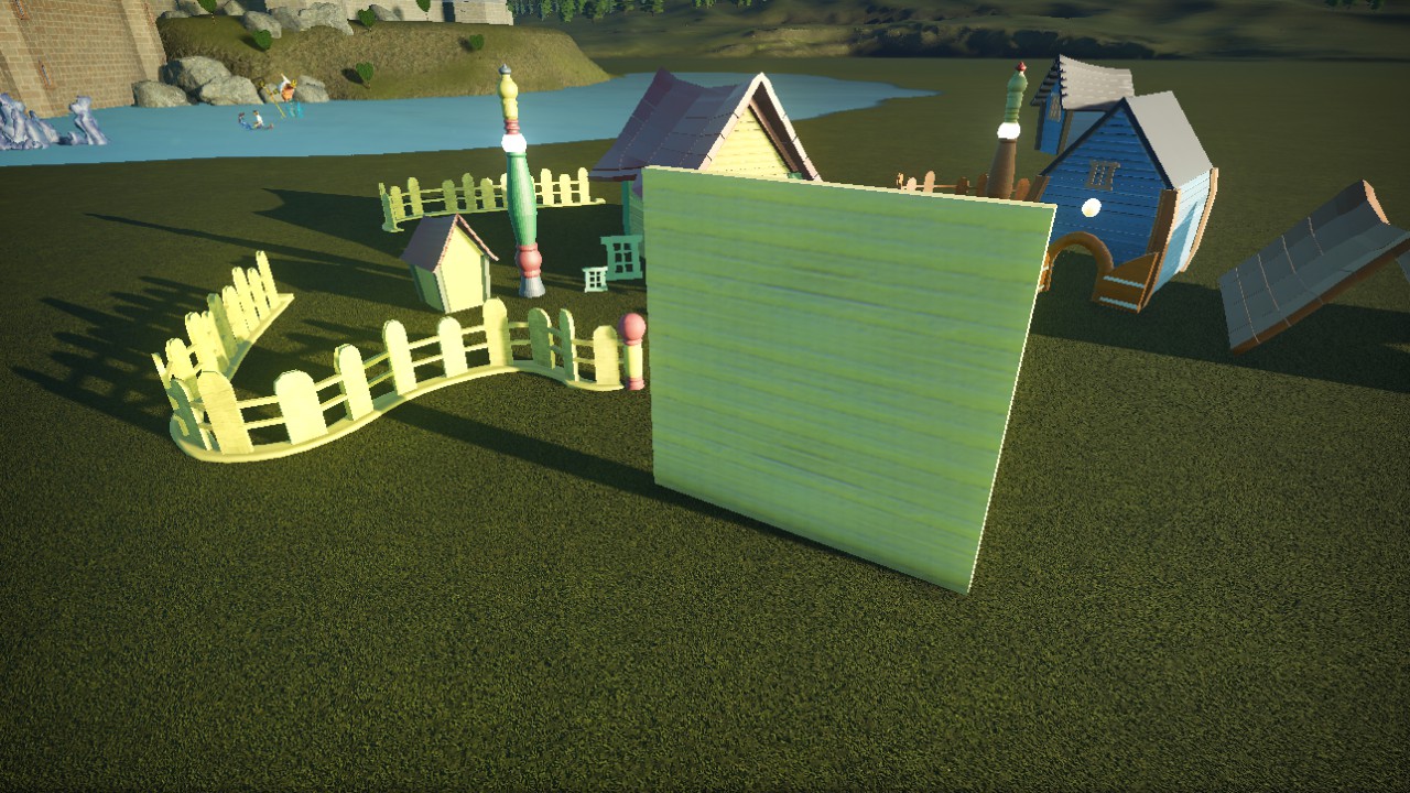 Toon Town Wall 4x4