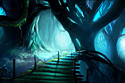 Fantasy Bridge Canvas Only