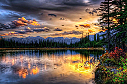 Landscape3 Wooden Frame