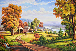 Country Home Canvas