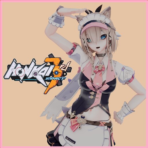 Steam Workshop::Honkai Impact - Pardofelis - Meowtose Macchiato