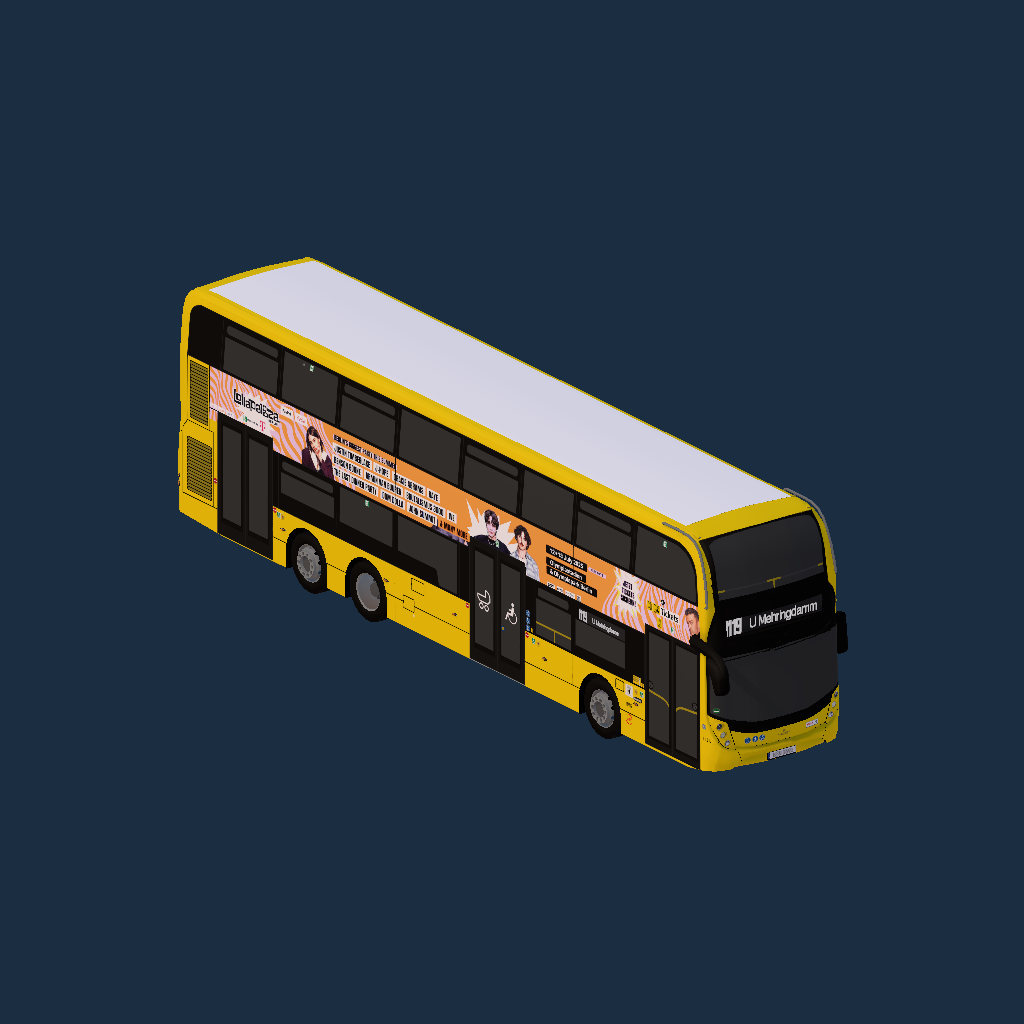 ADL Enviro 500 - BVG - Lollapalooza 2025