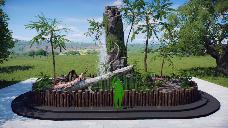 Carboniferous diorama with vivariums preview